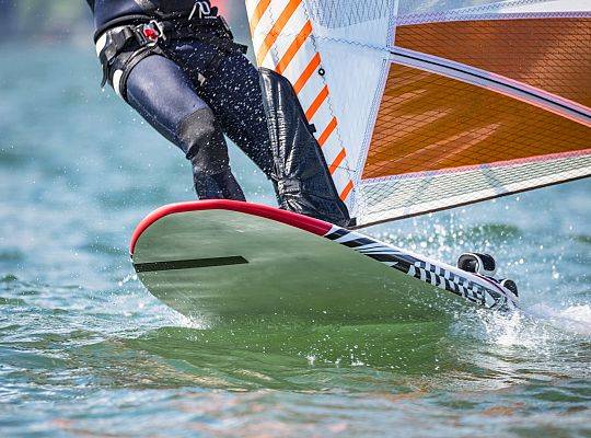 Kindergarten für Windsurfen