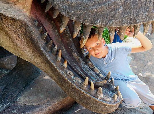 Der Dinosaurierpark in Łeba